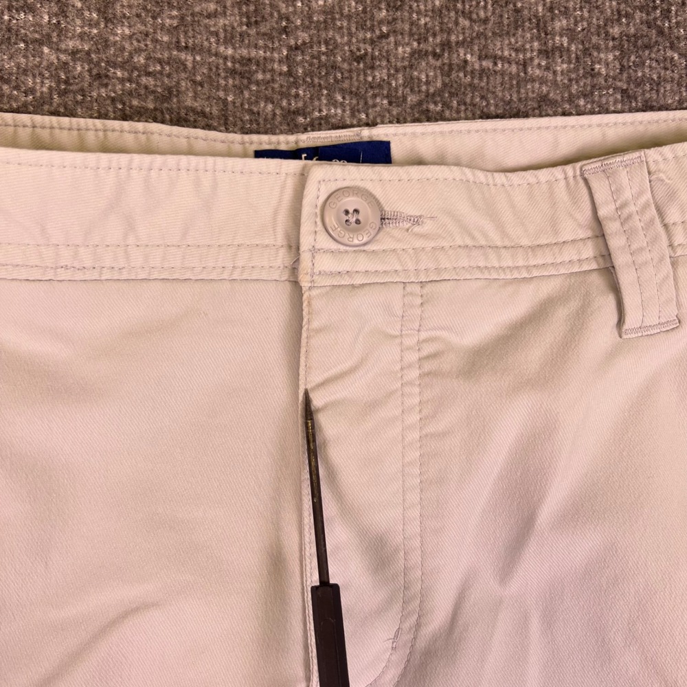 George Shorts Mens 36 Grey Cargo Utility Hiking Outdoors Performance Lightweight - Picture 9 of 12